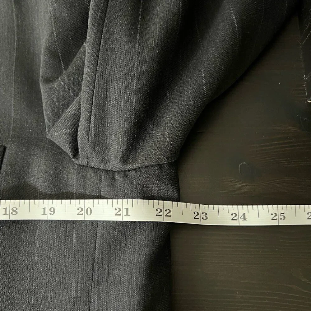 Mani Mens Blazer Size 41 Regular Made In Italy Bullock's Men's Store Wool Black